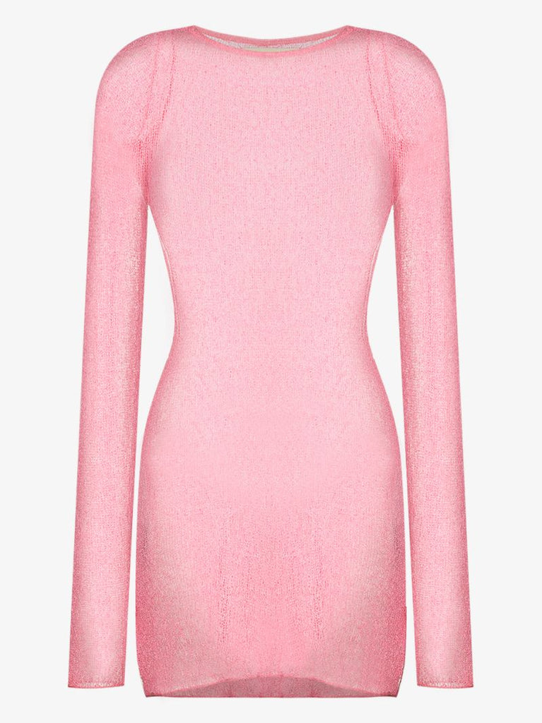 Andy Sheer Cotton Mini Dress
