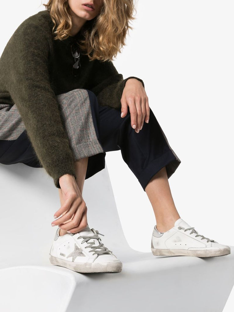 White Superstar Leather Sneakers