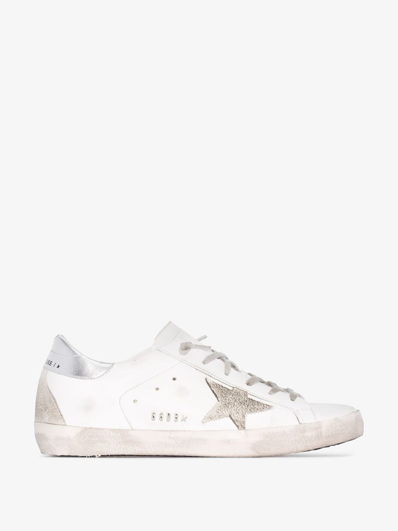 White Superstar Leather Sneakers