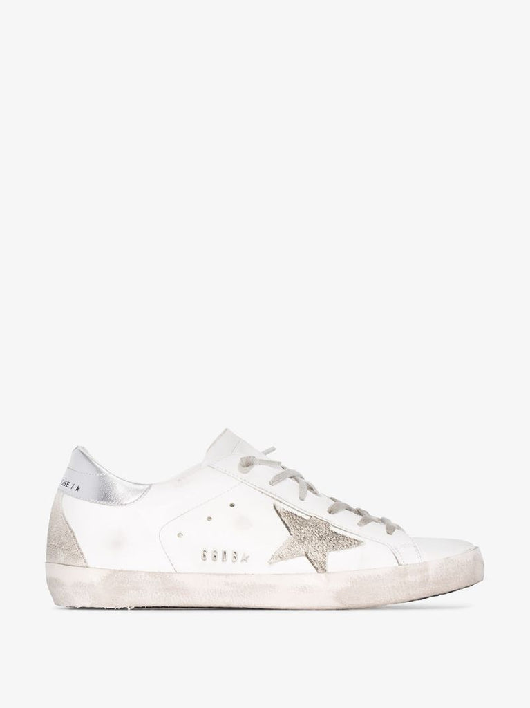 White Superstar Leather Sneakers