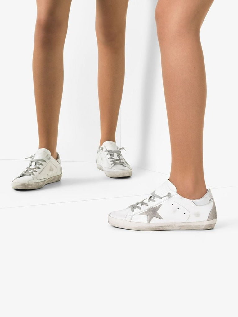 White Superstar Leather Sneakers