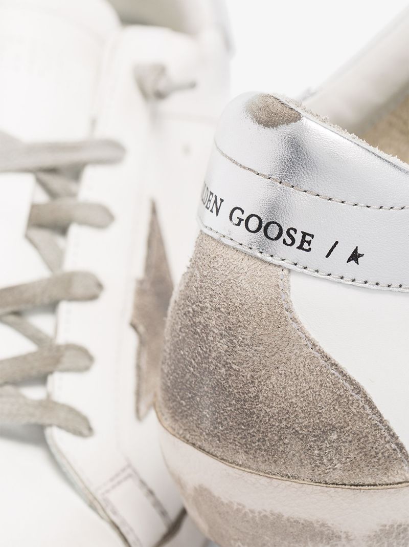 White Superstar Leather Sneakers