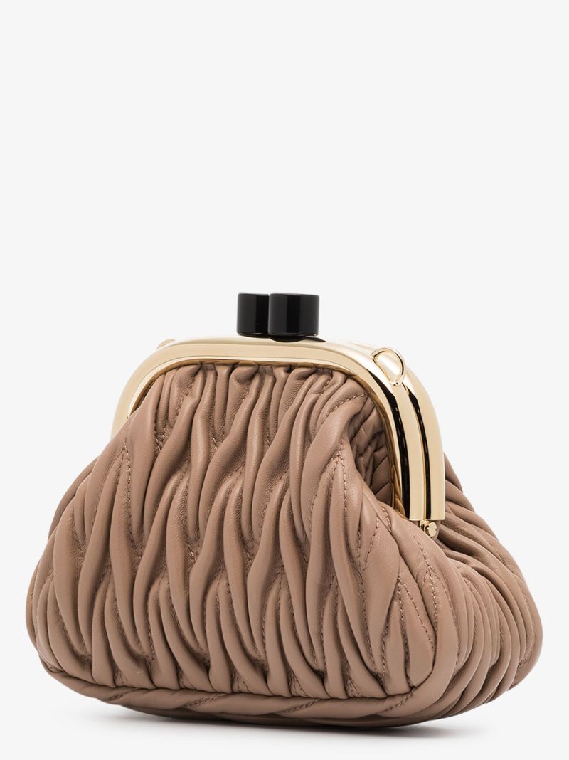 Neutral Belle Leather Mini Bag