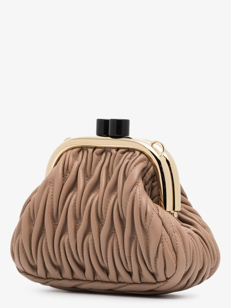 Neutral Belle Leather Mini Bag