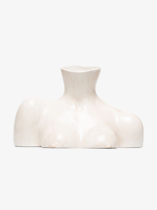 Neutral Breast Friend Earthenware Vase
