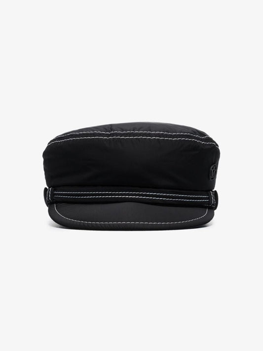 Black Abby Baker Boy Hat