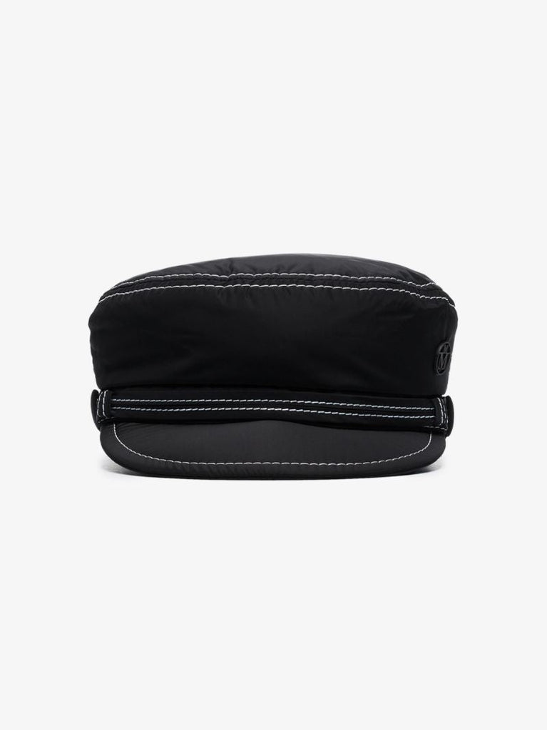 Black Abby Baker Boy Hat
