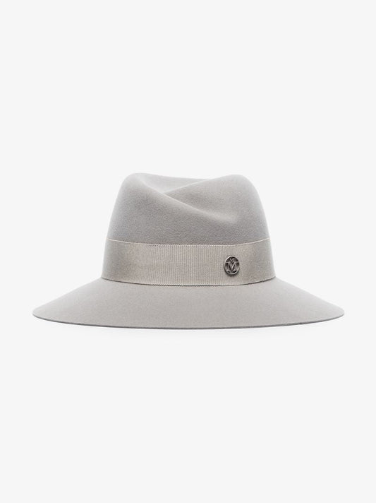 Grey Virginie Wool Trilby Hat