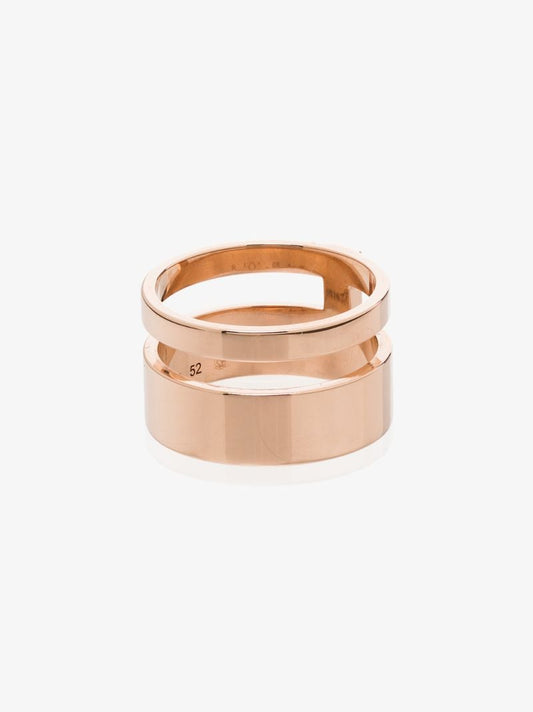 18k Rose Gold Berbere Module Double Ring
