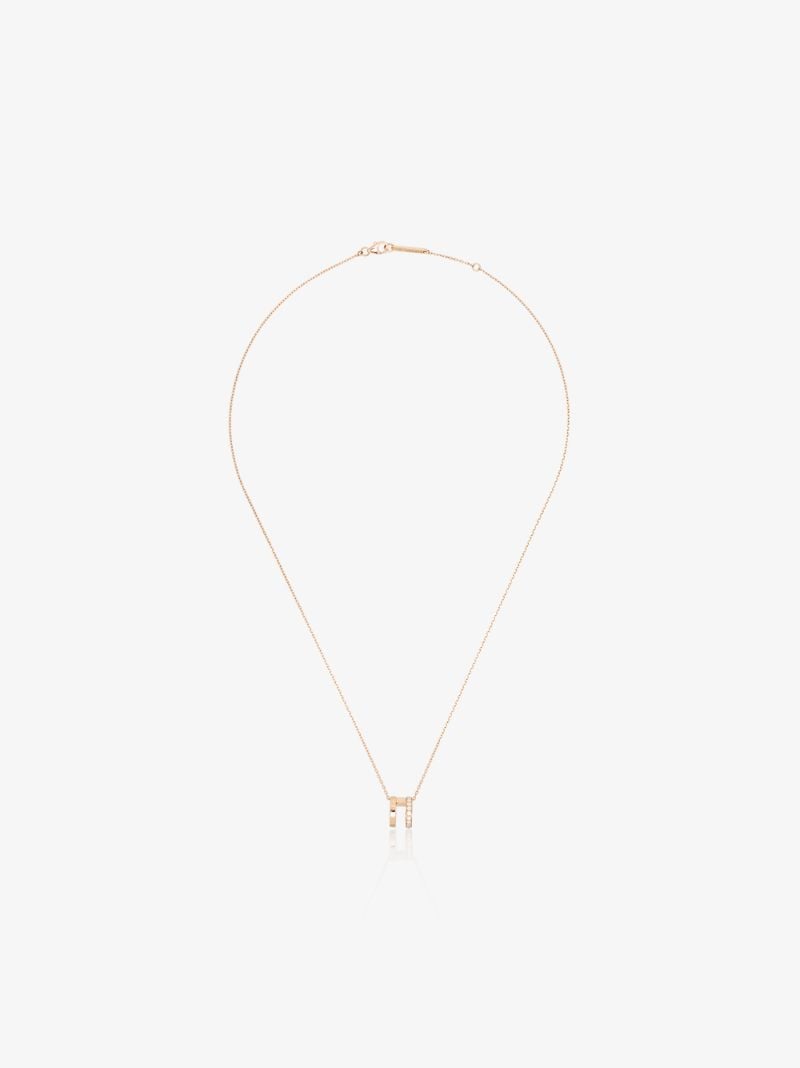 18k Rose Gold Berbere Diamond Necklace