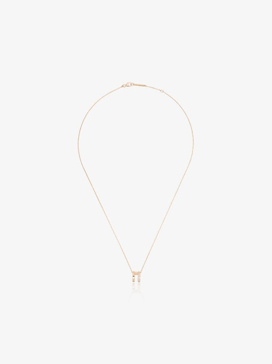 18k Rose Gold Berbere Diamond Necklace