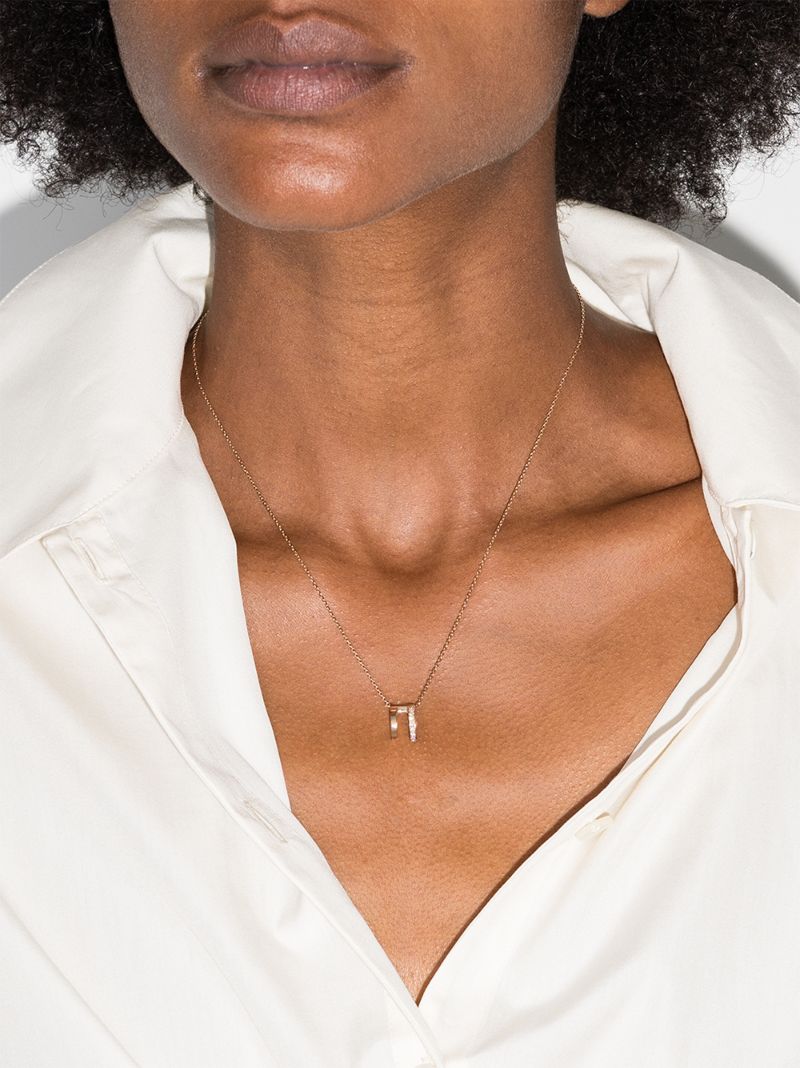 18k Rose Gold Berbere Diamond Necklace