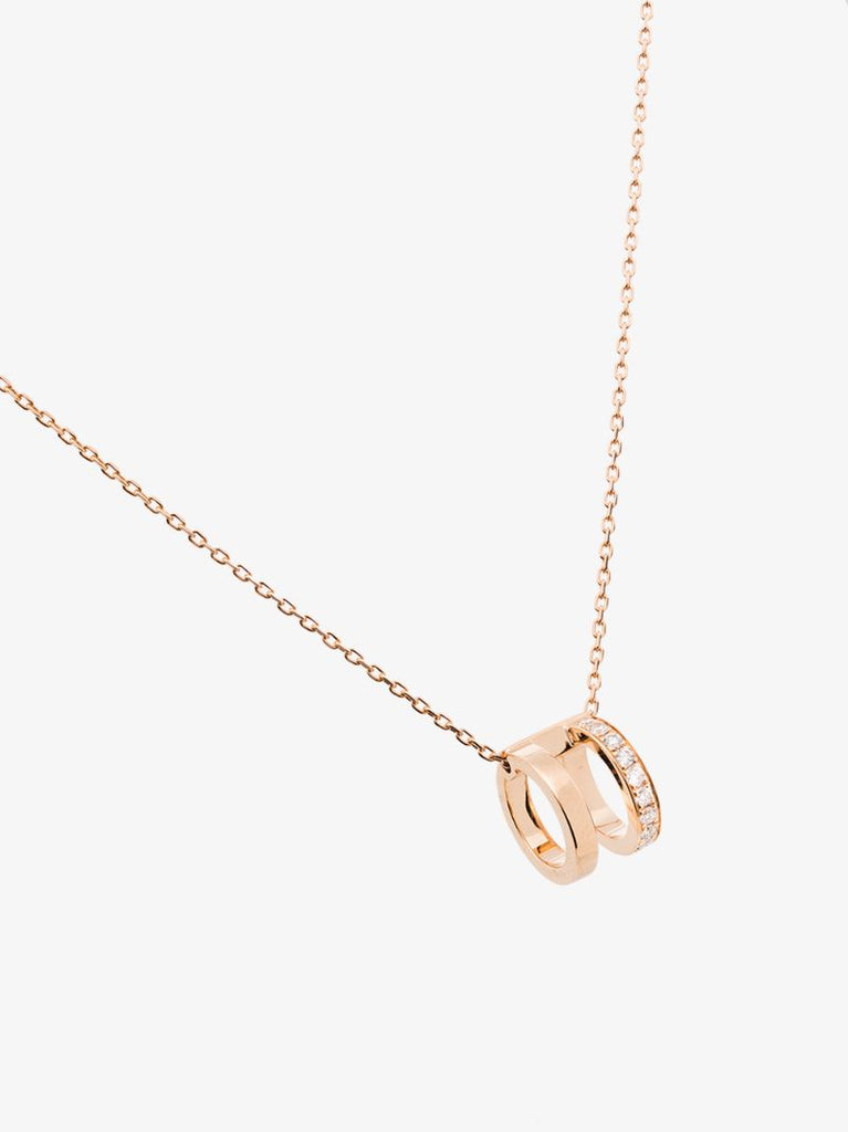 18k Rose Gold Berbere Diamond Necklace