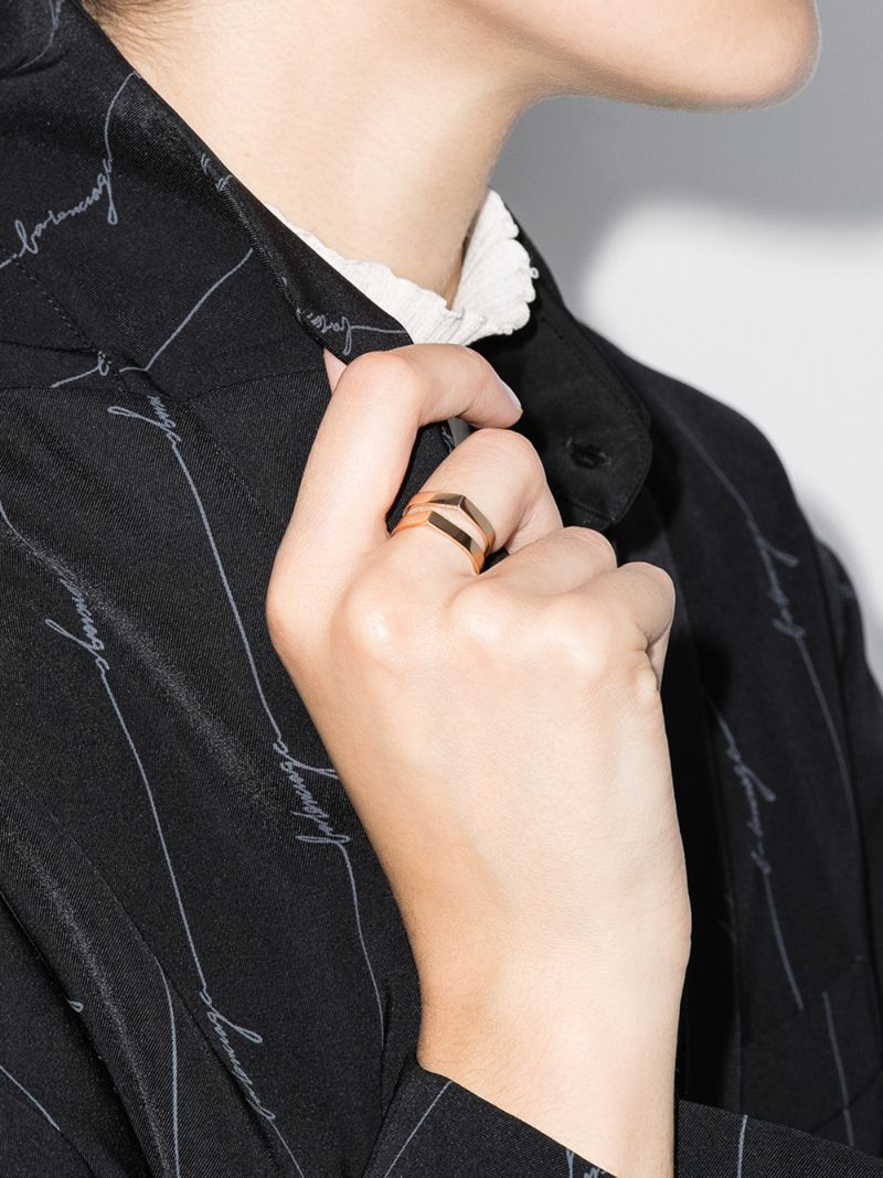 18k Rose Gold Berbere Double Ring