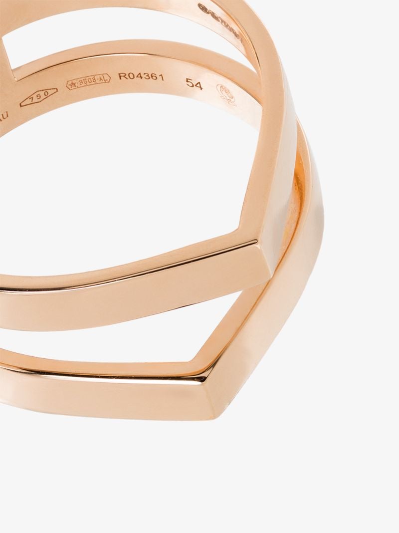 18k Rose Gold Berbere Double Ring