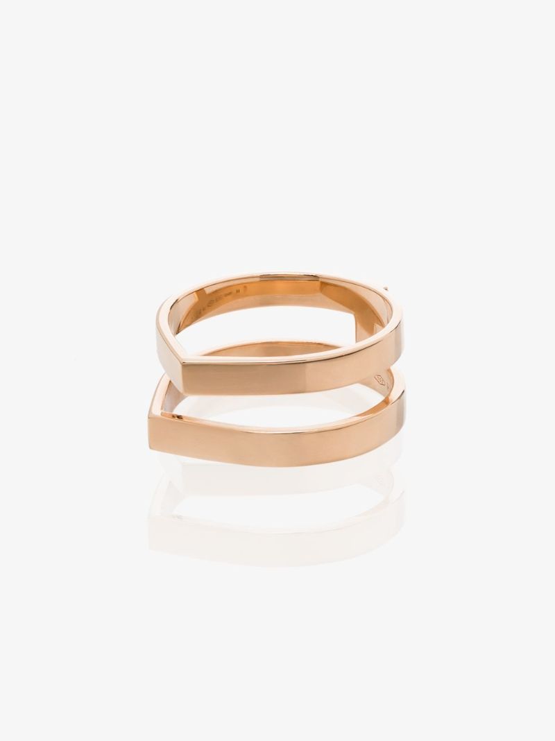 18k Rose Gold Berbere Double Ring