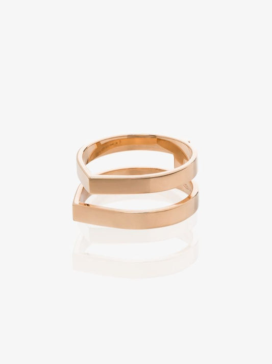 18k Rose Gold Berbere Double Ring