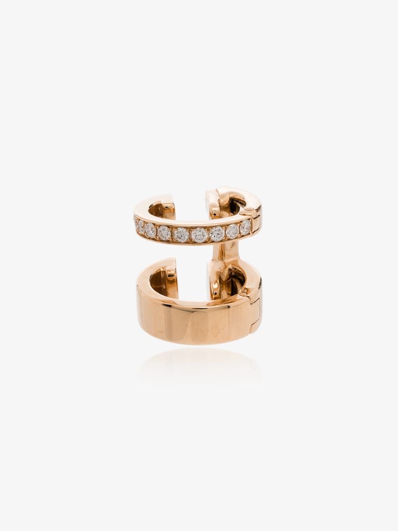 18k Rose Gold Berbere Diamond Ear Cuff