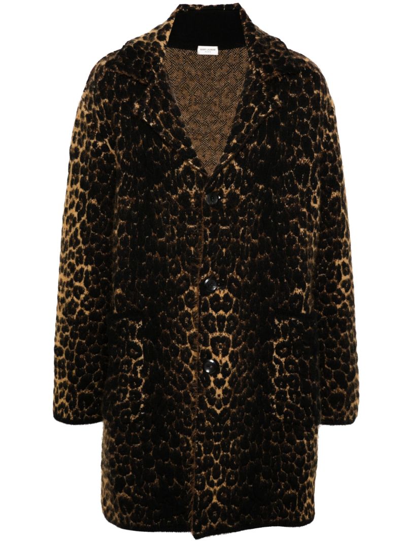 Leopard Print Coat