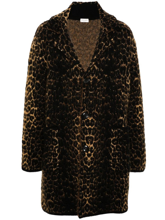 Leopard Print Coat
