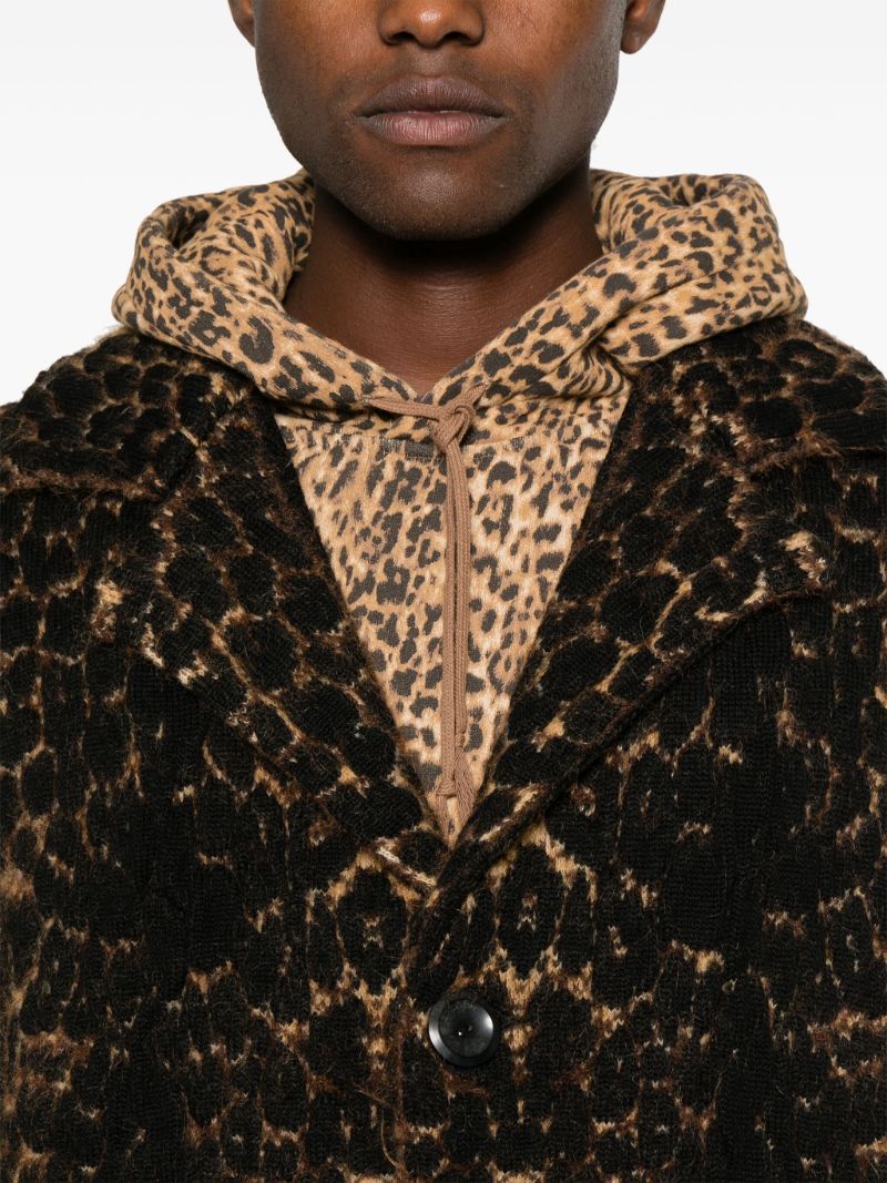 Leopard Print Coat