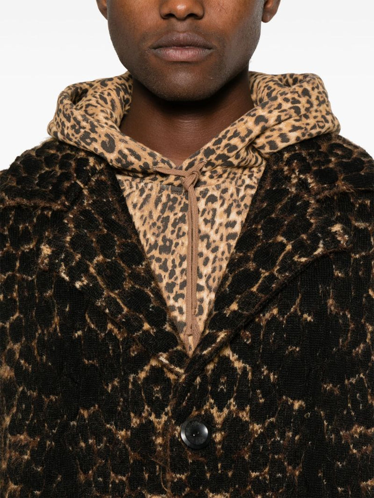 Leopard Print Coat