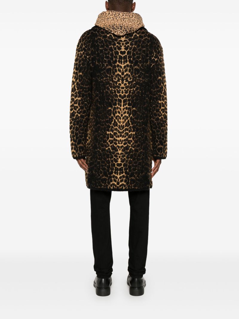 Leopard Print Coat