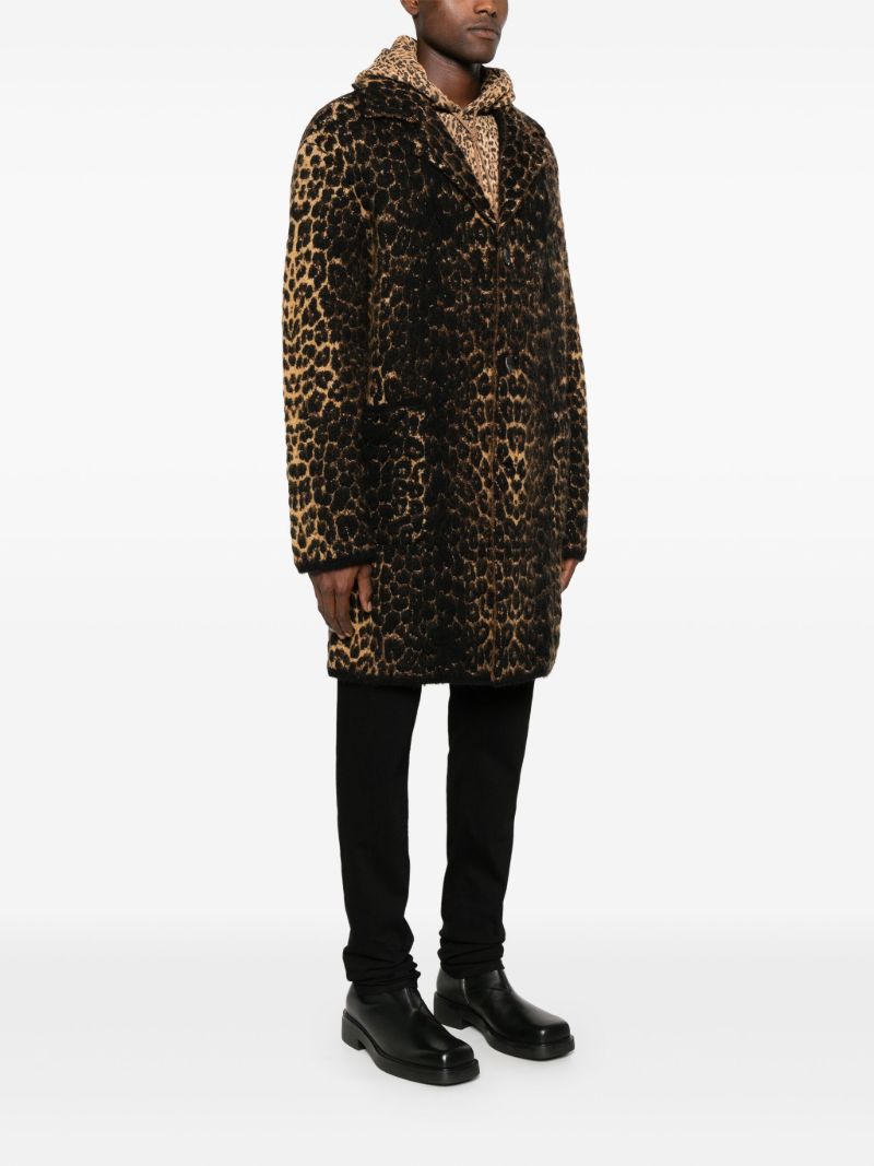 Leopard Print Coat