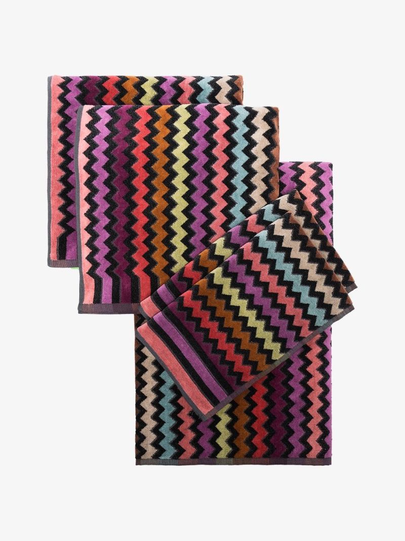 Multicoloured Warner Cotton Towel Set