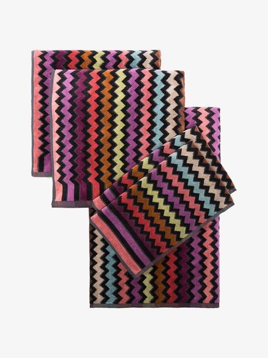 Multicoloured Warner Cotton Towel Set
