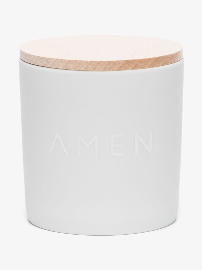 White Chakra 01 Vetivier Scented Candle