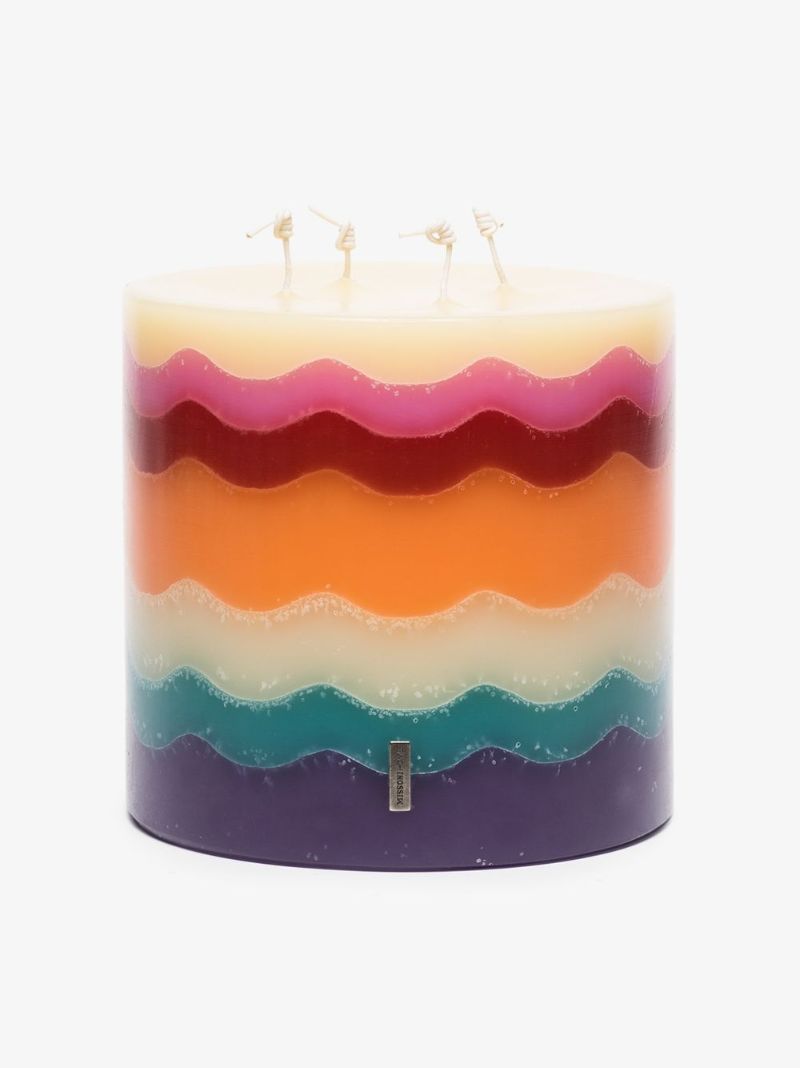 Multicoloured Torta Candle