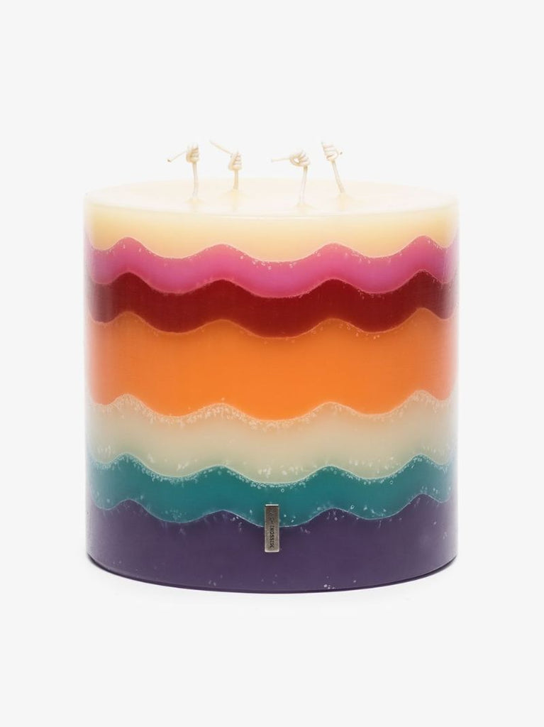 Multicoloured Torta Candle