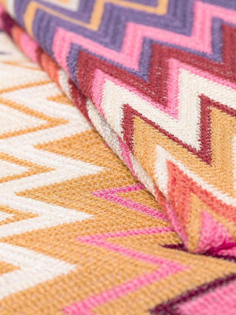 Multicoloured Margot Zigzag Throw