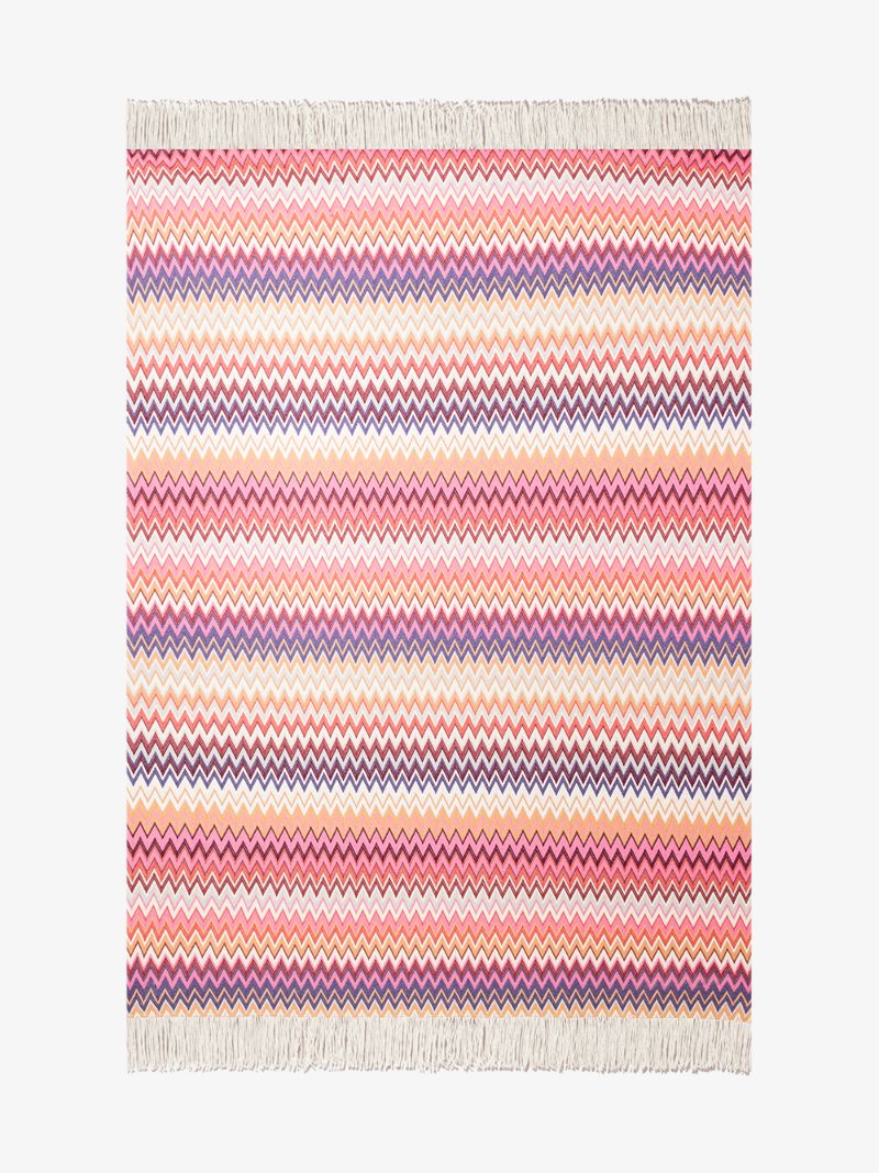 Multicoloured Margot Zigzag Throw