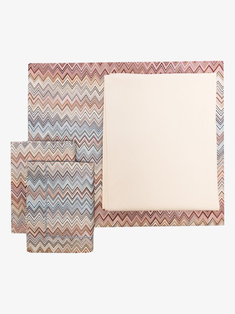 Multicoloured John and Jo King Duvet Set