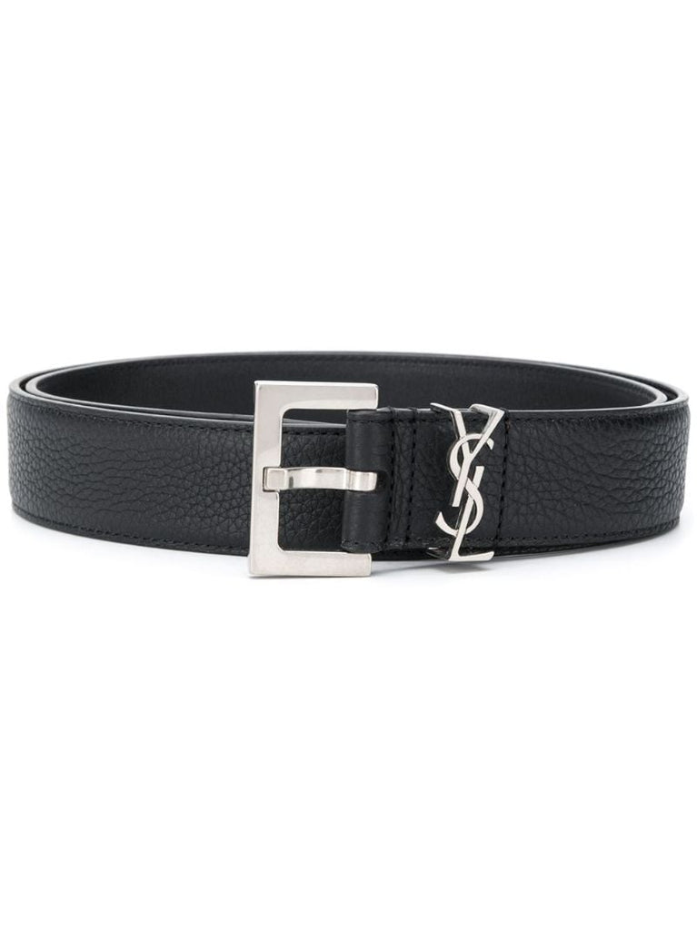 Black Cassandre Leather Belt