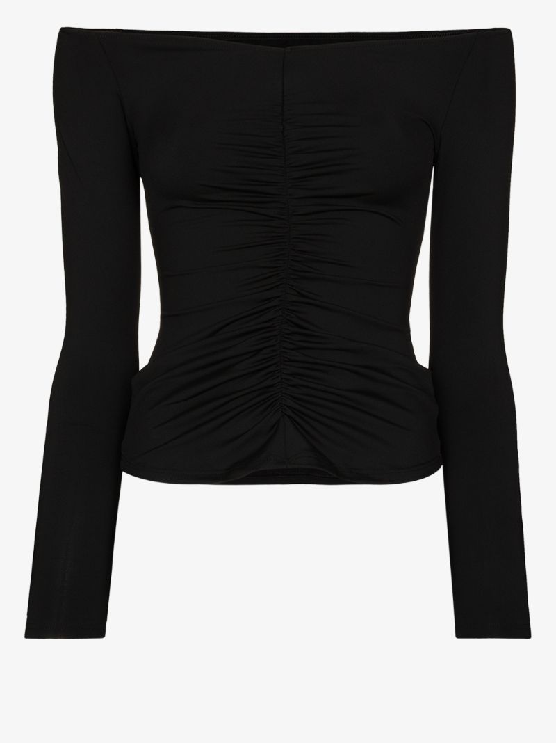 Clover Ruched Swim Top