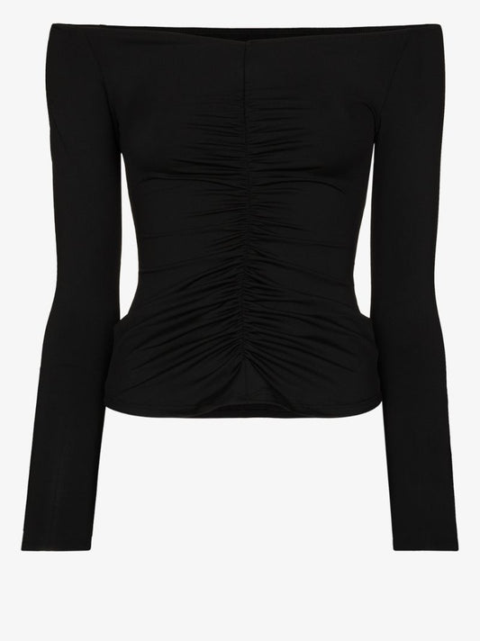 Clover Ruched Swim Top