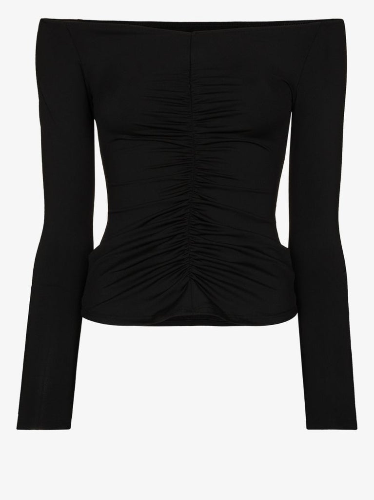 Clover Ruched Swim Top