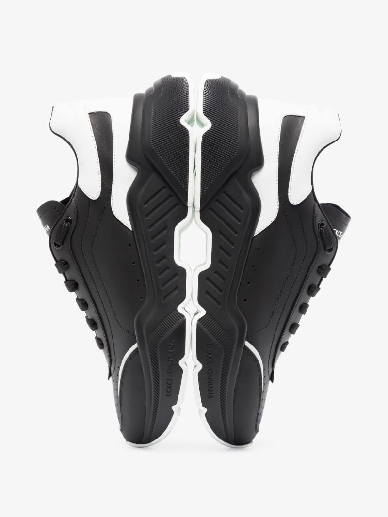 Black Daymaster Leather Sneakers
