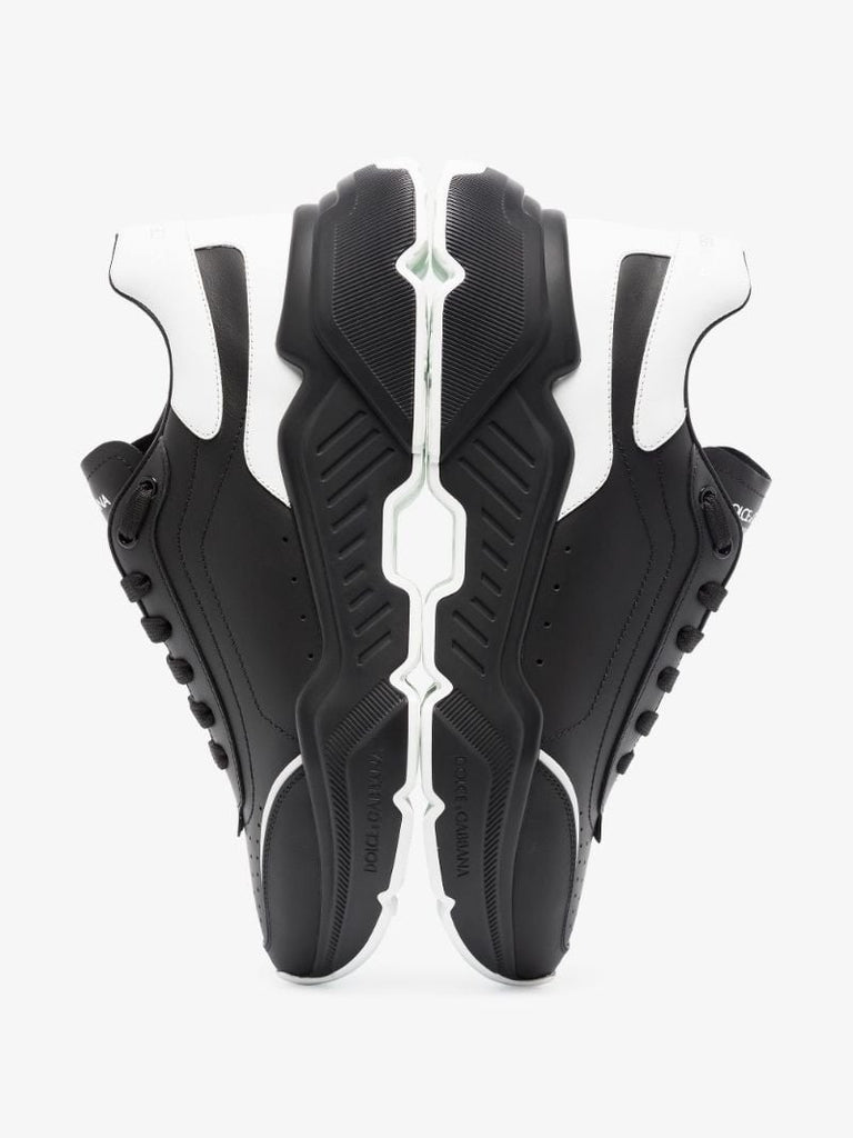 Black Daymaster Leather Sneakers