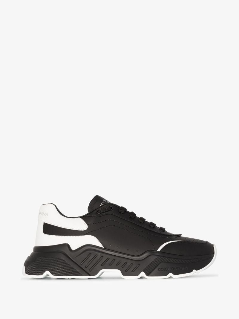 Black Daymaster Leather Sneakers