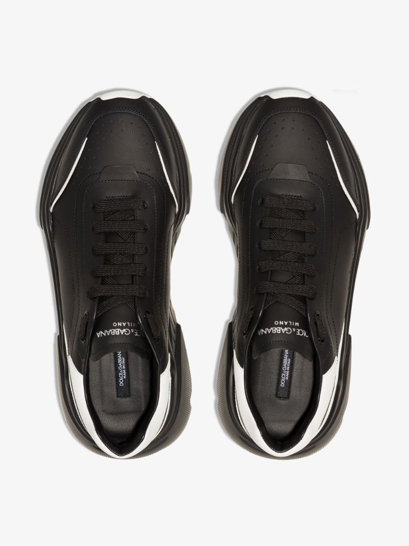 Black Daymaster Leather Sneakers