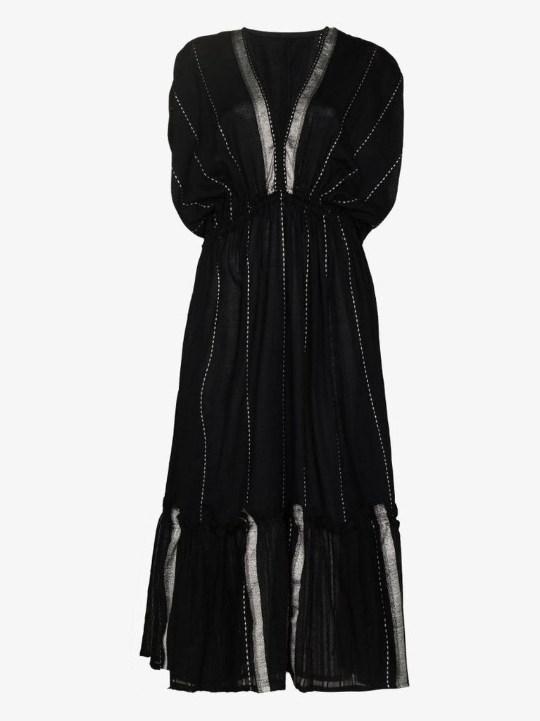 Tikuri Cotton Kaftan Midi Dress