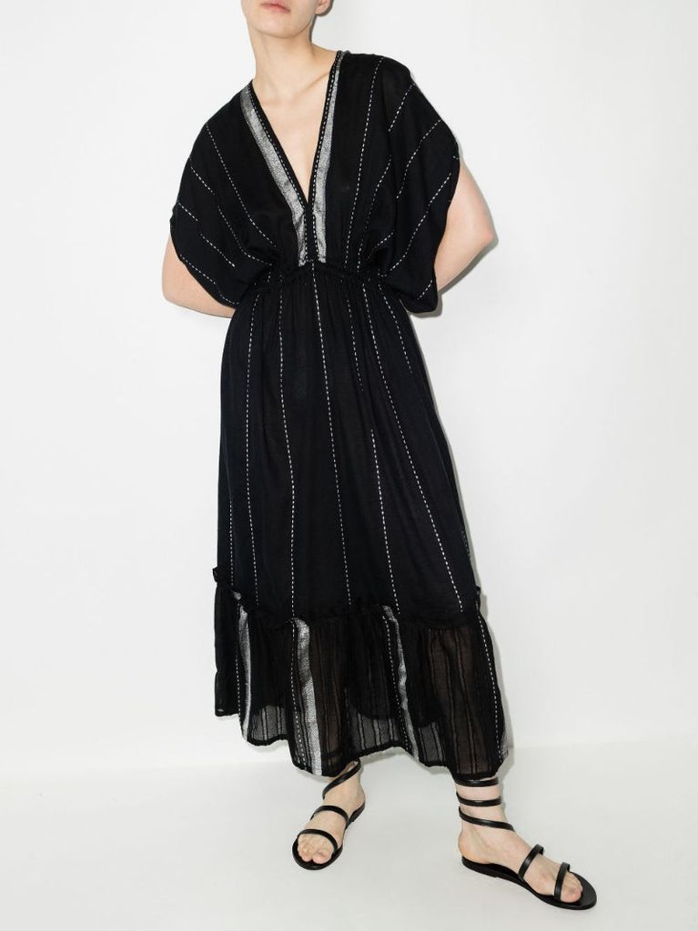 Tikuri Cotton Kaftan Midi Dress