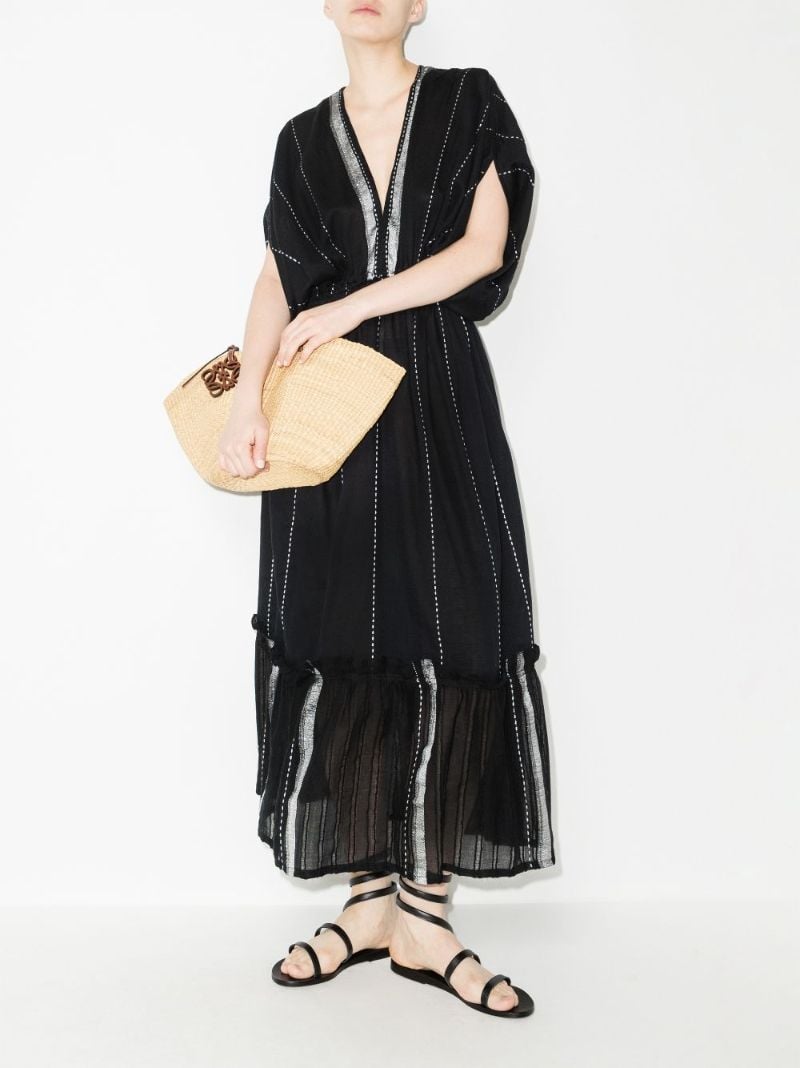 Tikuri Cotton Kaftan Midi Dress