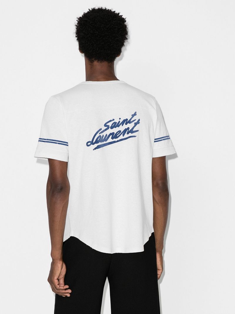 '50s Signature Print Cotton T-shirt