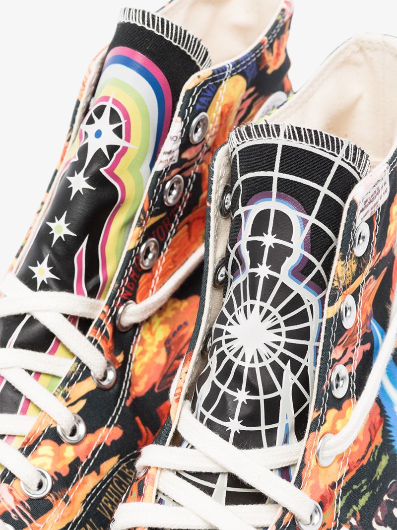 Multicoloured Chuck 70 Twisted Resort High Top Sneakers