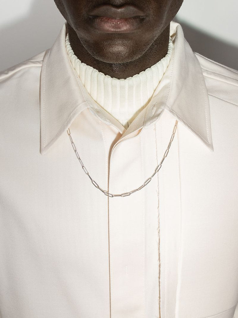 Sterling Silver Box Chain Necklace